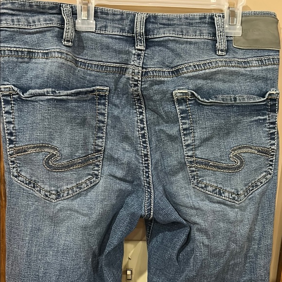 Silver Jeans Blue Straight Denim - Picture 5 of 8